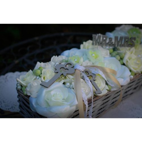 Natúr fa - Kulcs szíves 5db/csomag