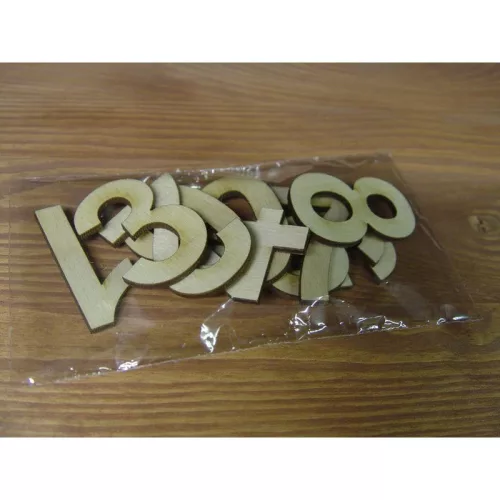 Natúr fa - Számok 9-es 10db/csomag