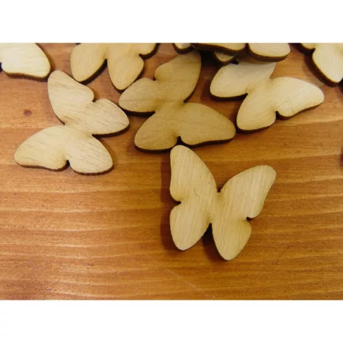 Natúr fa - Lepke 2,8cm 30db/csomag