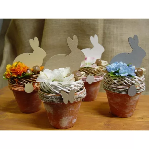 Natúr fa - Nyúl lyuk nélkül 10cm 5db/csomag