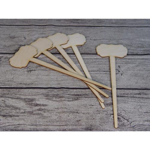 Natúr fa - Beszúros tábla 33cm