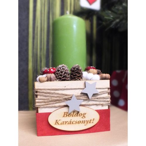 Natúr fa - Csillag 3cm 30db/csomag