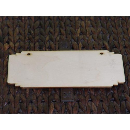 Natúr fa - Tábla tégla 10x20cm 5db/csomag