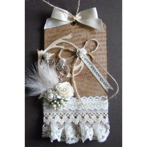 Natúr fa - Scrapbook tábla 5,5x8,5cm 5db/csomag