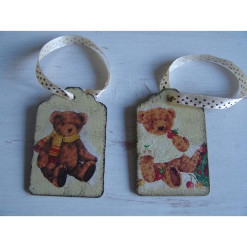 Natúr fa - Scrapbook tábla 5,5x8,5cm 5db/csomag