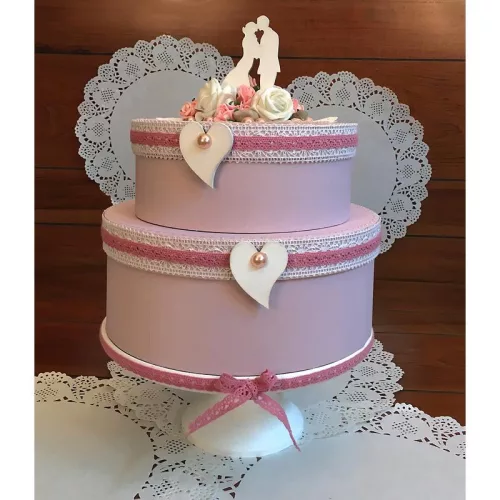 Natúr fa - Szív 5cm 10db/csomag