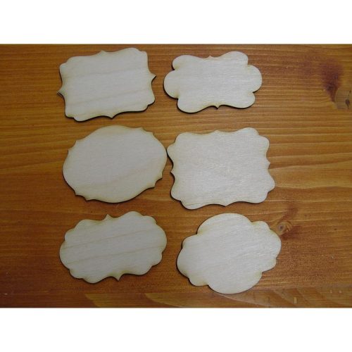 Natúr fa - Táblák vegyes 6x8cm 6db/csomag