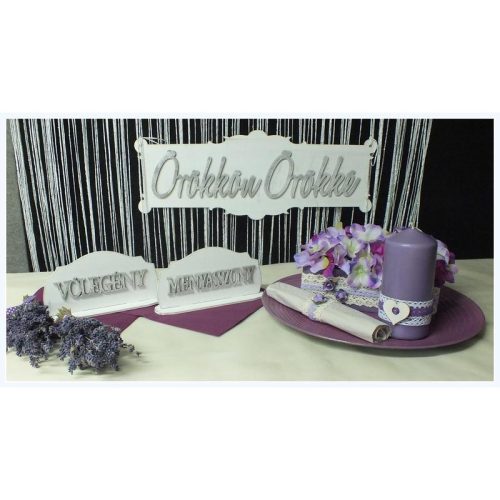 Natúr fa - Tábla "Sissi" 50cm