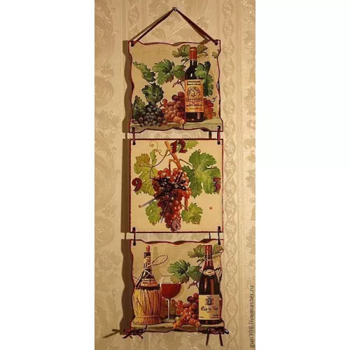 Natúr fa - Szalvéta méretű lap hullámos