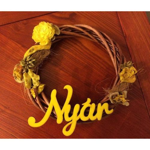 Natúr fa - Nyár felirat 2db/csomag