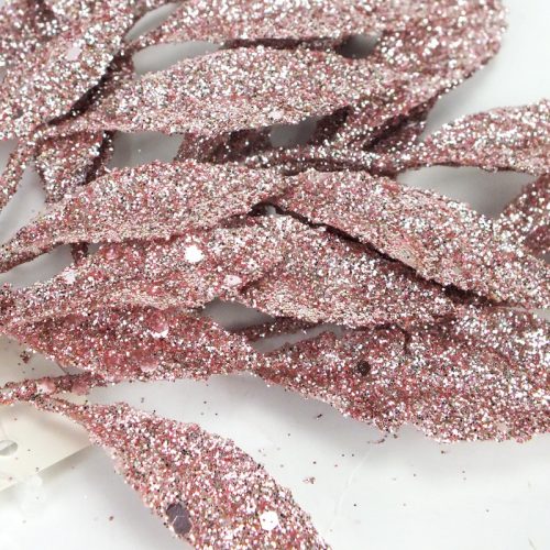 Csillámos pick ág rózsaarany - KIFUTÓ