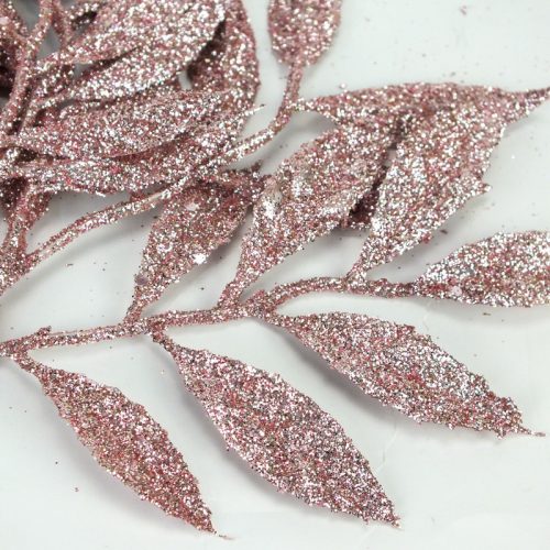 Csillámos pick ág rózsaarany - KIFUTÓ