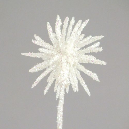 Csillámos szamárkenyér pick fehér - KIFUTÓ