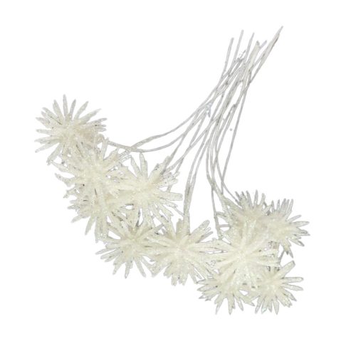 Csillámos szamárkenyér pick fehér - KIFUTÓ