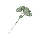 Csillámos ginkó levél pick zöldezüst - KIFUTÓ