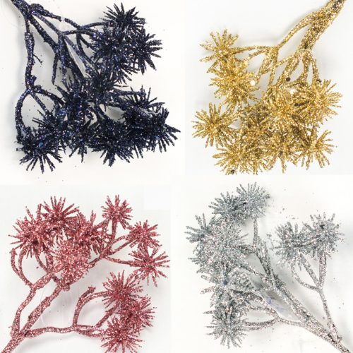 Csillámos szamárkenyér pick - arany - KIFUTÓ