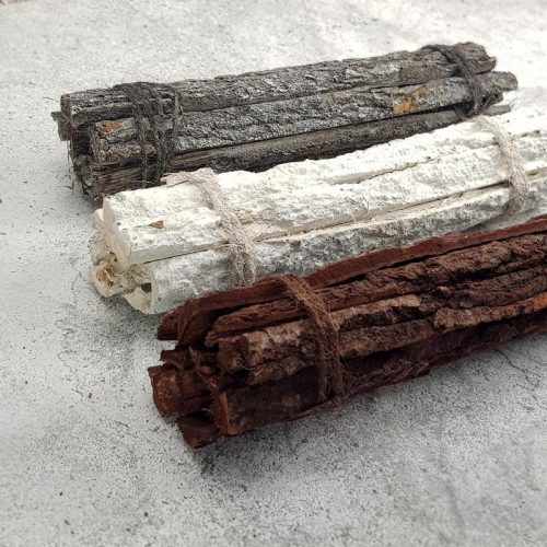 Kéreg hasáb fehér 30cm