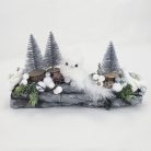 Kéreg hasáb szürke 30cm