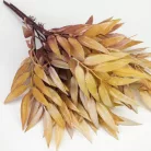 Szárazvirág hatású ruszkusz csokor natúr-mályva 2db/csomag