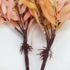 Szárazvirág hatású ruszkusz csokor púder 2db/csomag