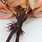 Szárazvirág hatású ruszkusz csokor púder 2db/csomag