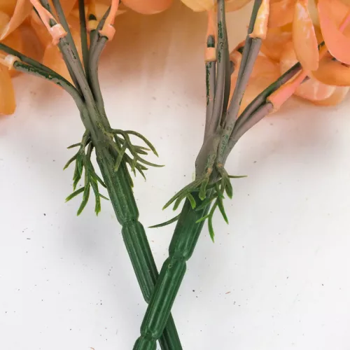 Szárazvirág hatású eukaliptusz csokor homoksárga 2db/csomag