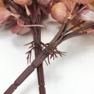 Szárazvirág hatású eukaliptusz csokor natúr-mályva 2db/csomag