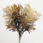 Szárazvirág hatású bambusz csokor dohánybarna 2db/csomag