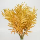 Szárazvirág hatású bambusz csokor homoksárga 2db/csomag