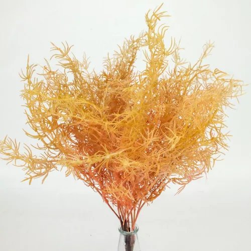 Szárazvirág hatású aszparágusz csokor púder 2db/csomag