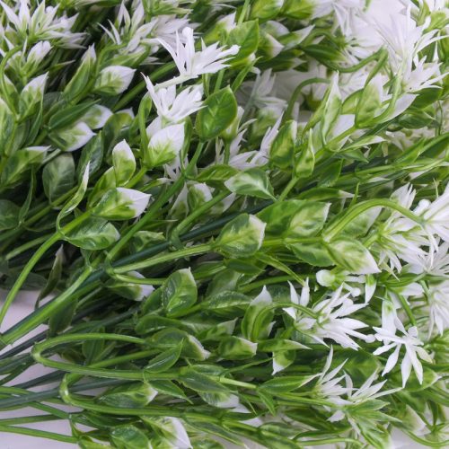 Csillagvirág csokor fehér 2db/csomag