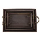 Barna faláda 3db/szett