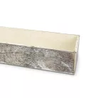 Dekoláda szürkésbarna koptatott hosszú 35x10cm