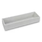 Dekoláda fehér hosszú 35x10cm
