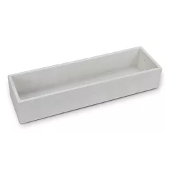 Dekoláda fehér hosszú 35x10cm