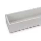 Dekoláda fehér hosszú 35x10cm