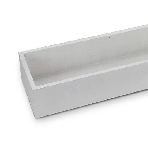 Dekoláda fehér hosszú 35x10cm