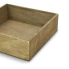 Dekotál rusztikus négyzet 20x20cm