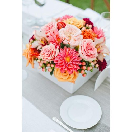 Dekotál rusztikus négyzet 20x20cm