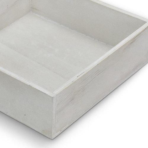 Dekotál fehér négyzet 20x20cm