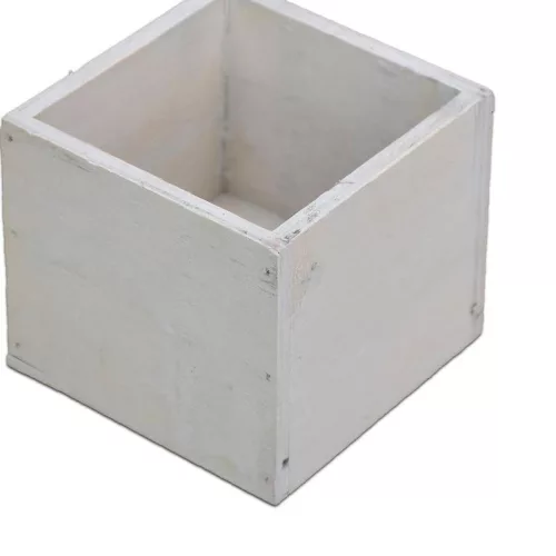 Dekoláda fehér kocka 9x9cm
