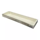 Dekoláda szürke koptatott hosszú 35x10cm