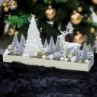 Dekoláda szürke koptatott hosszú 35x10cm