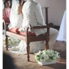 Dekoláda szürke koptatott hosszú 35x10cm