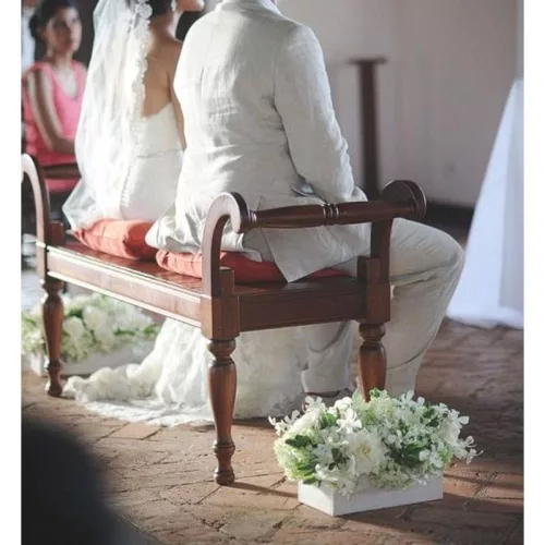 Dekoláda szürke koptatott hosszú 35x10cm