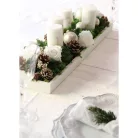 Dekoláda szürke koptatott hosszú 35x10cm