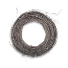 Fészek koszorú szürke 30cm