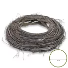 Fészek koszorú szürke 30cm