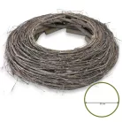 Fészek koszorú szürke 35cm