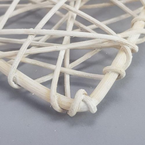 Fonott hálós szív 20cm 10db/csomag -  OKOSÁR!